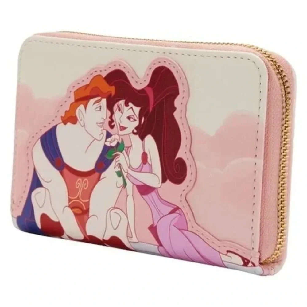Loungefly Disney Hercules 25th Anniversary Hercules and Megara Zip Around Wallet